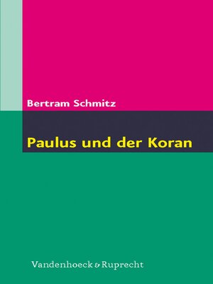 cover image of Paulus und der Koran